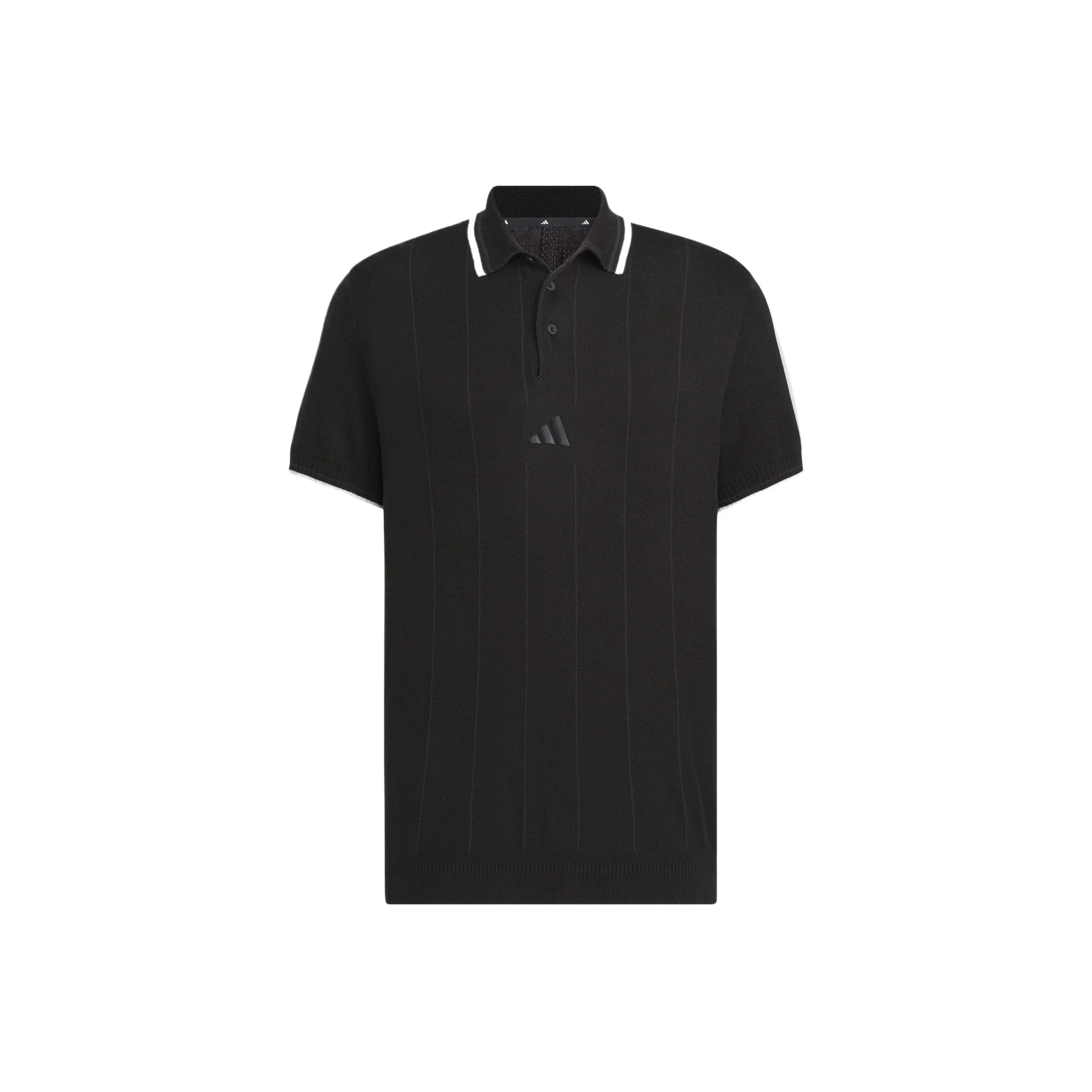 Adidas KNIT Поло Мужское Черное