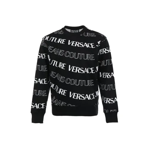 VERSACE JEANS COUTURE Черный Мужские Свитшоты