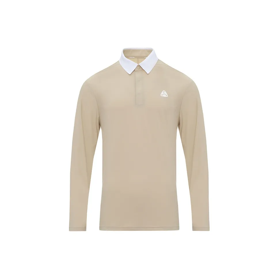 LI NING 1990 GOLF серия Поло Мужское Берег Серый