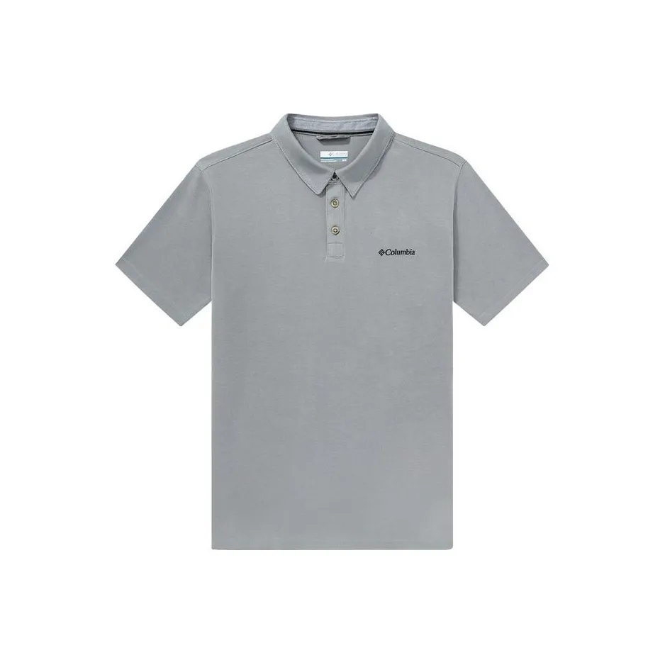 Мужская поло Columbia co-brand серого цвета