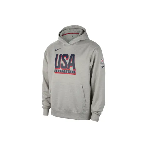 NIKE USA Basketball Olympic Team Series Темно-серый Мужские Свитшоты