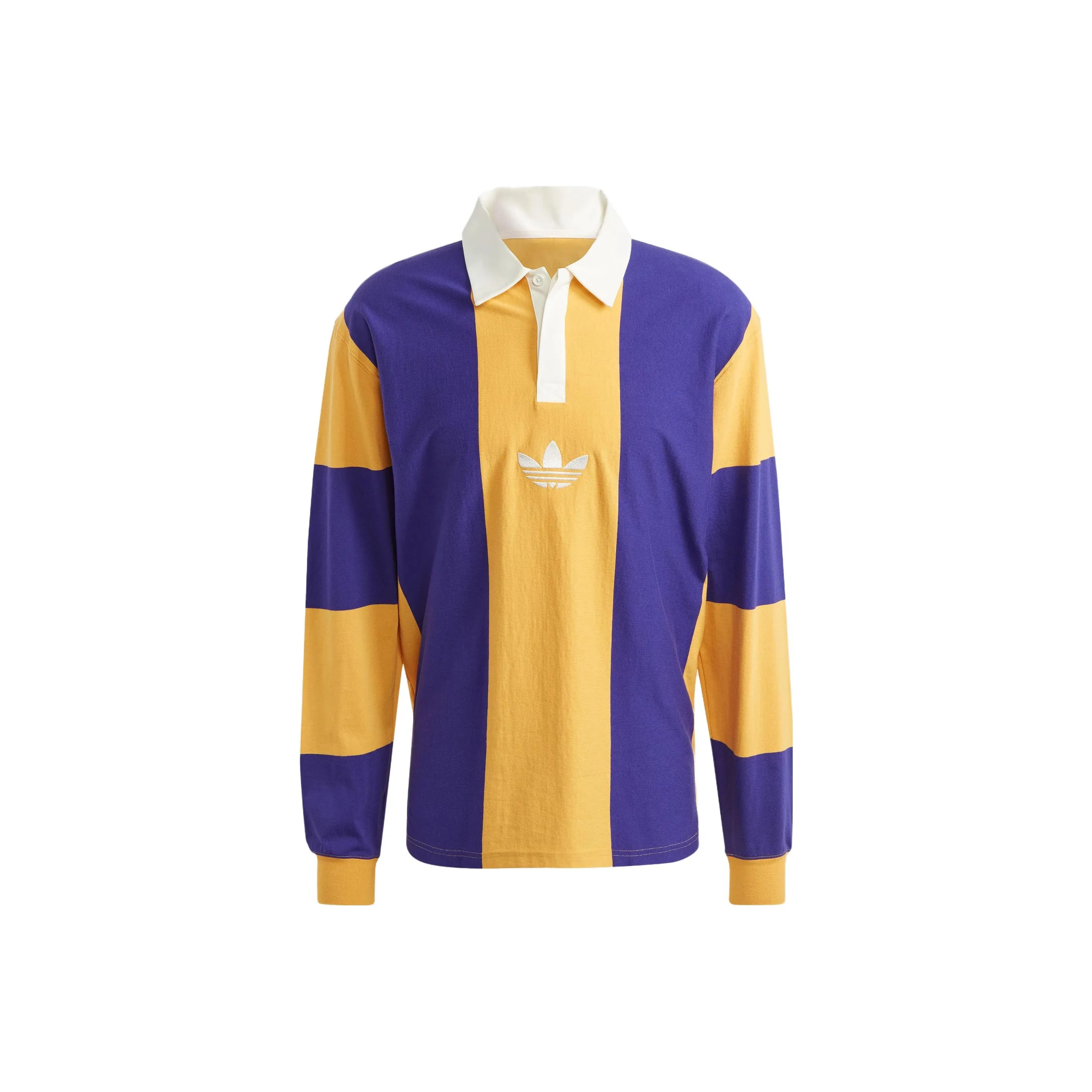Adidas Originals HACK RUGB Polo Shirts Men's Yellow Blue Multicolor