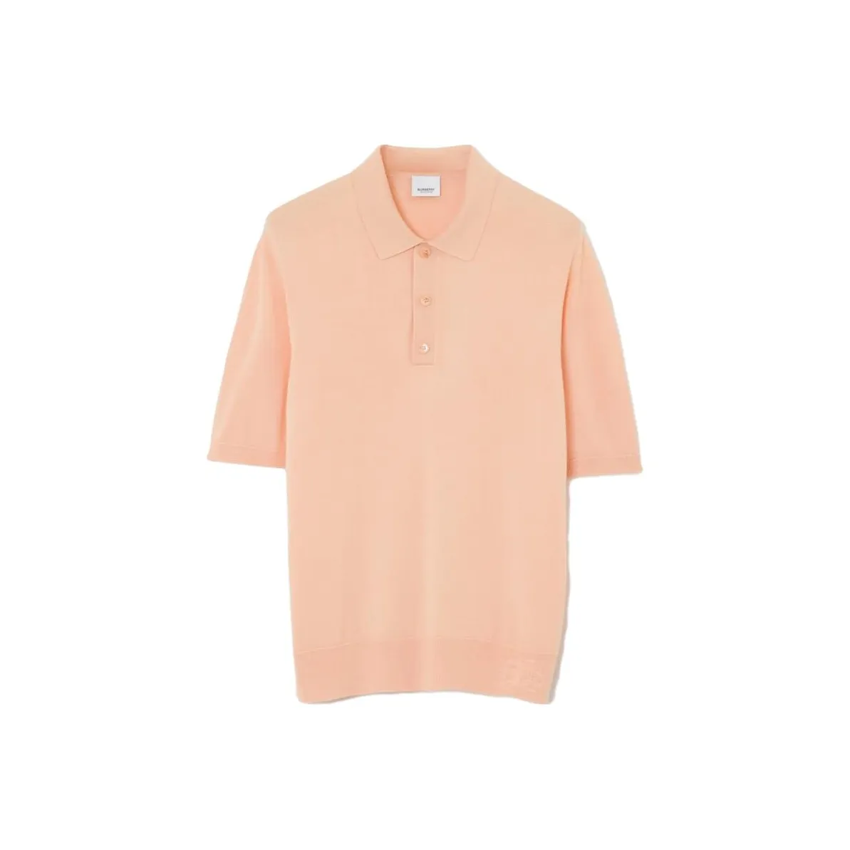Burberry SS23 Поло Мужское Персиково-Розовое
