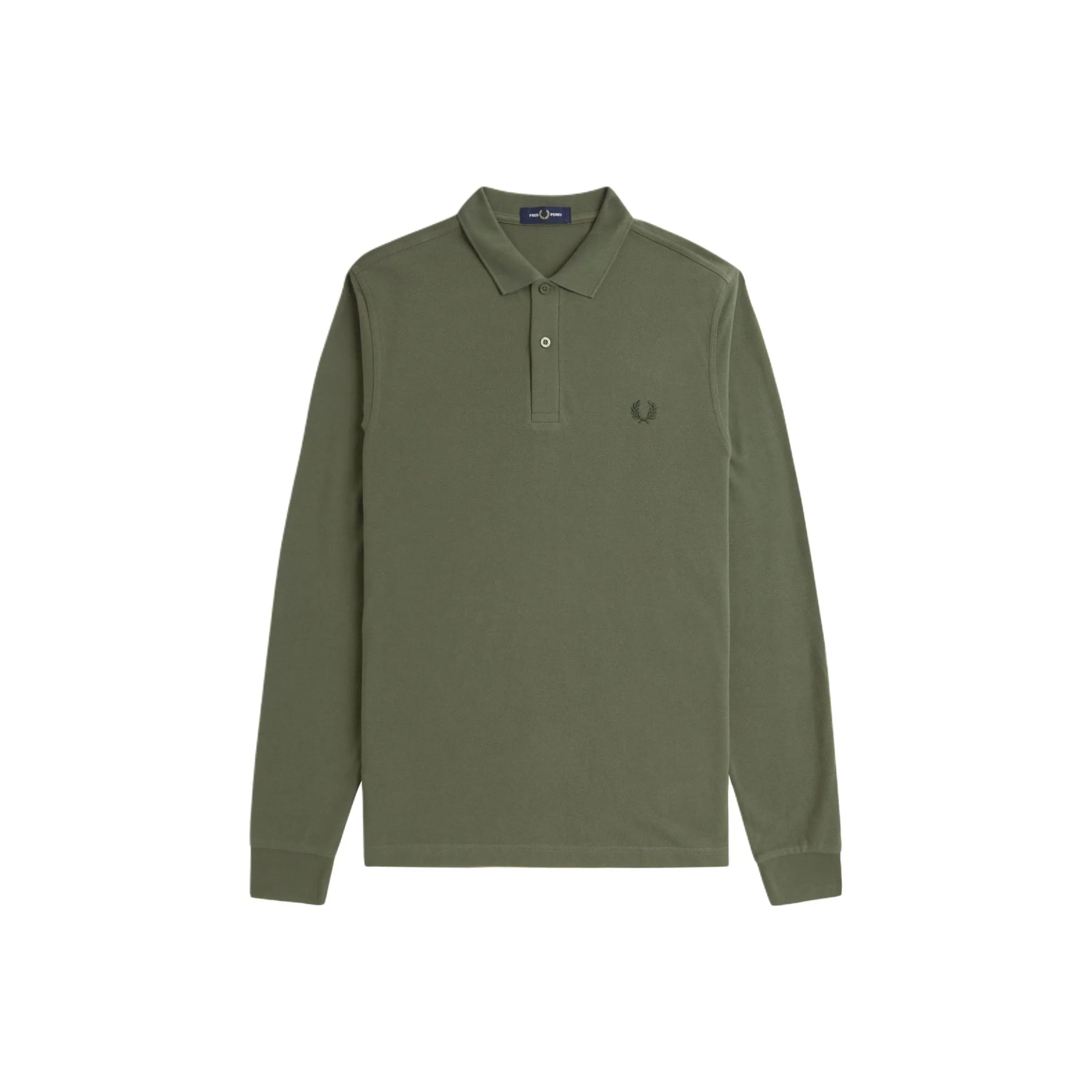 FRED PERRY Поло Мужское Зеленое