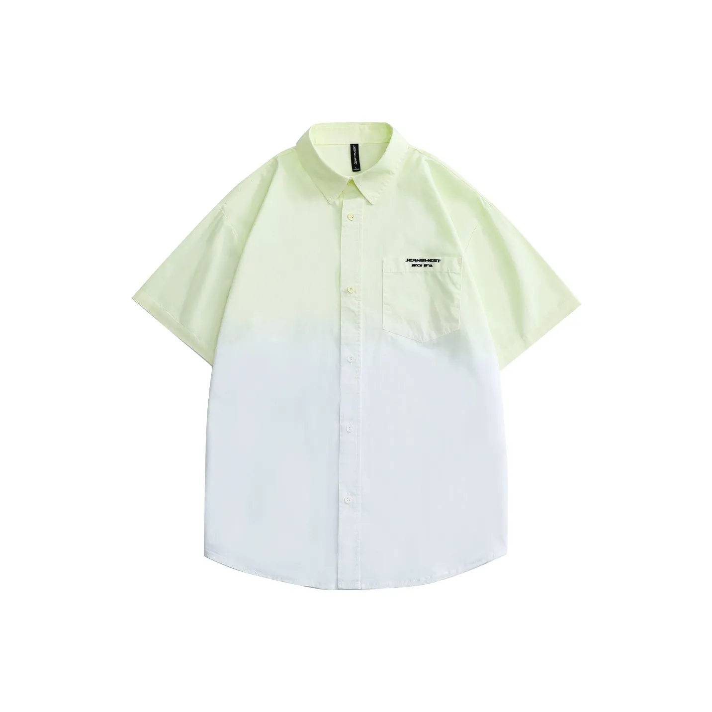 Jean West Рубашка Унисекс Light Зеленая