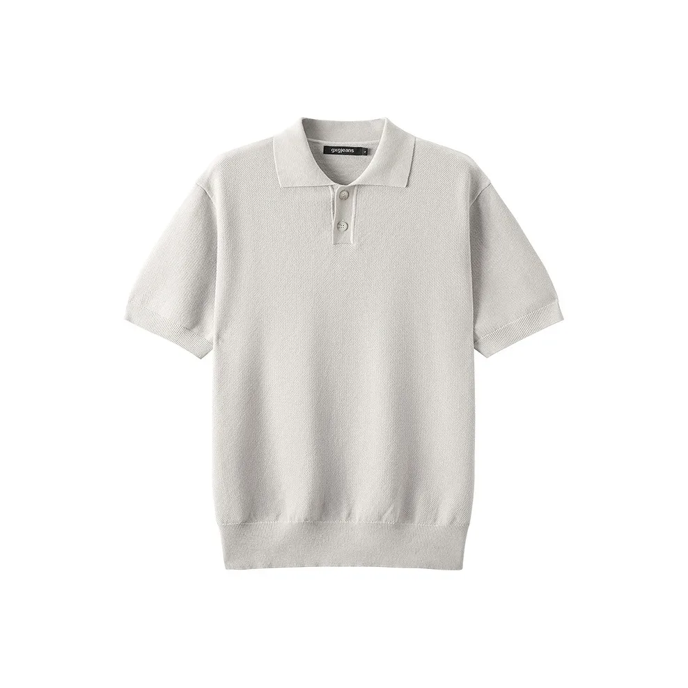 Gxg Jeans Поло Мужское Абрикос