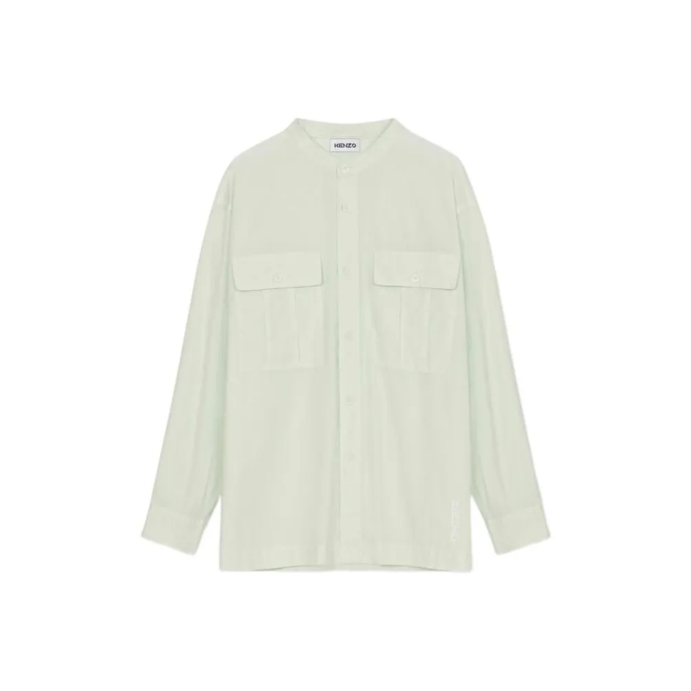 KENZO SS22 Рубашка Мужская Светло-Зеленая