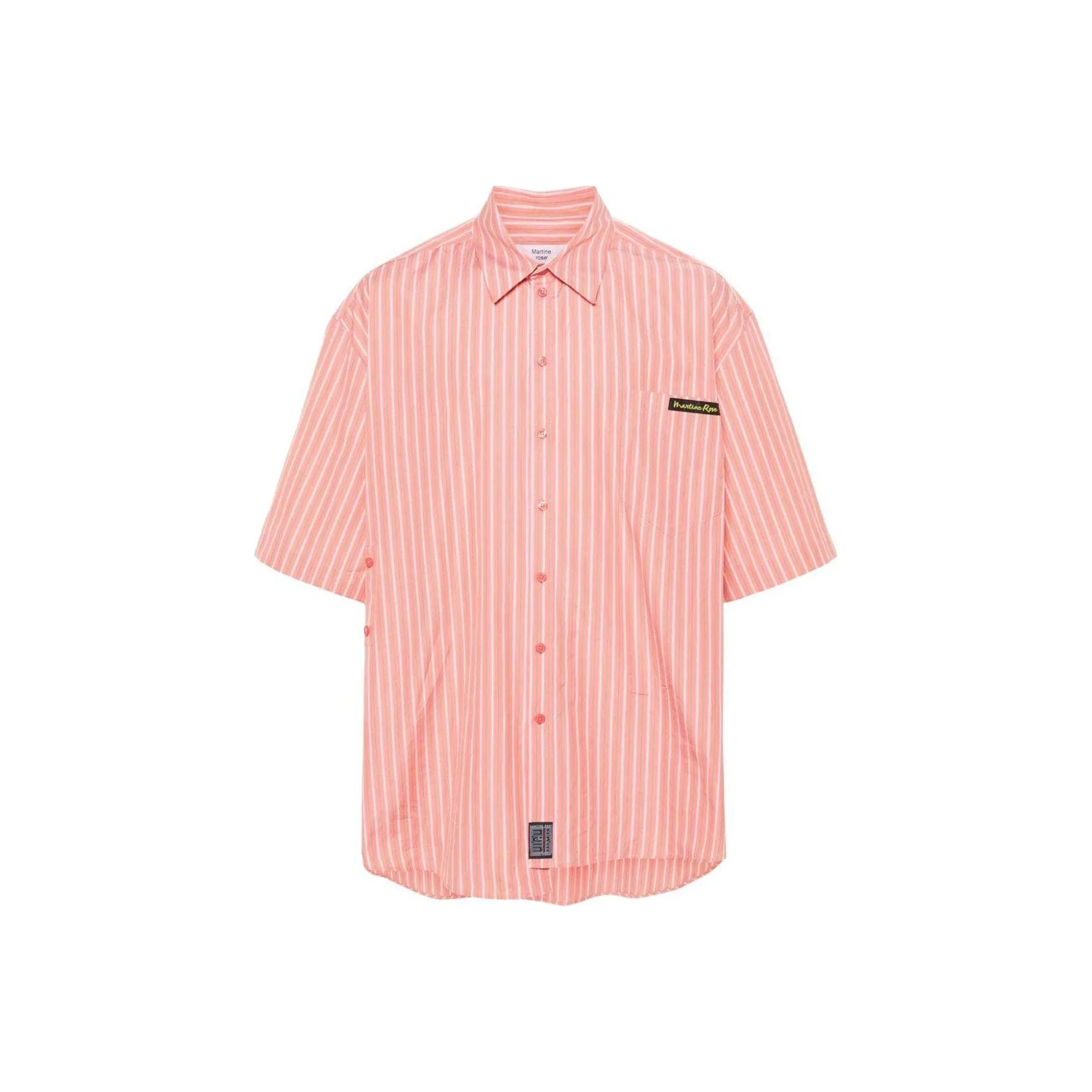 Martine Rose Striped Short Sleeved Shirt