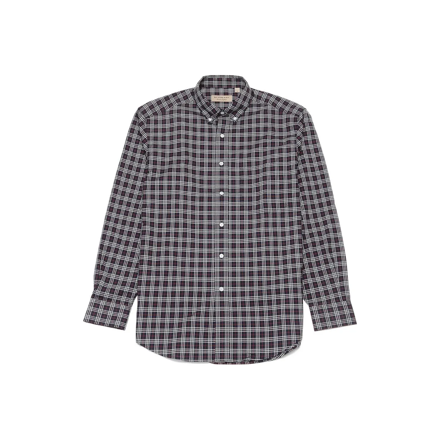 Burberry Темно-синие мужские рубашки