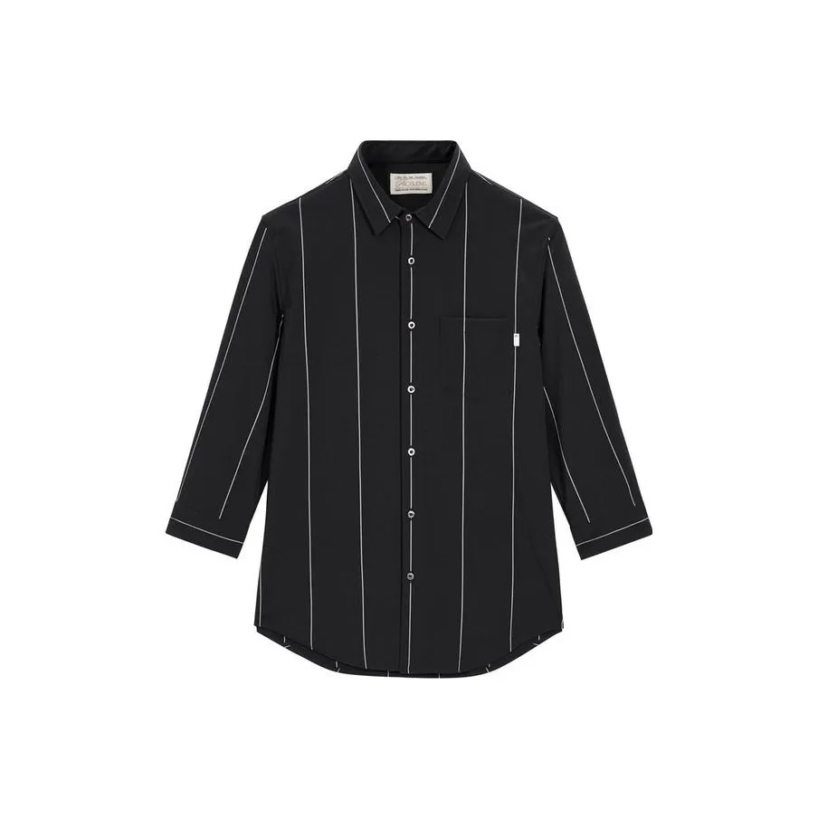 PEACEBIRD MEN Рубашка Мужская Черная