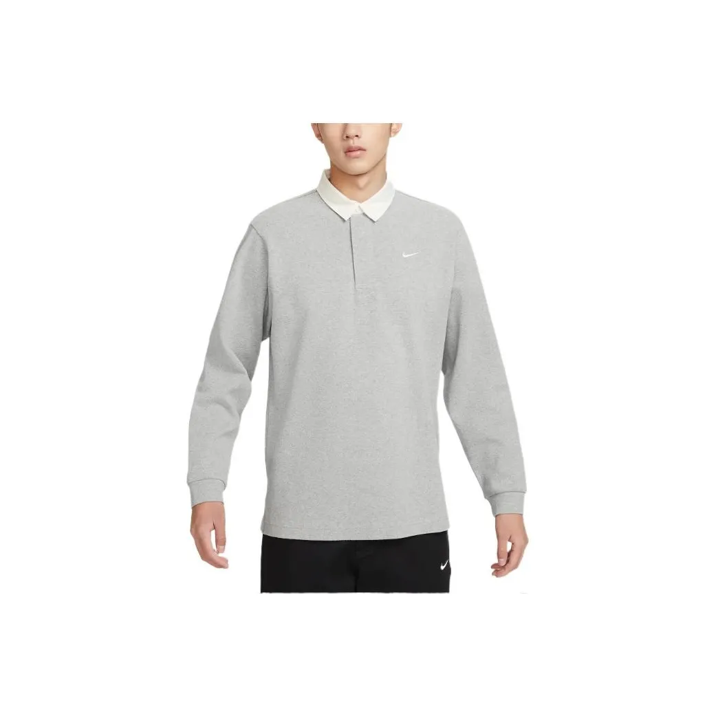 Nike Серый Мужской Поло