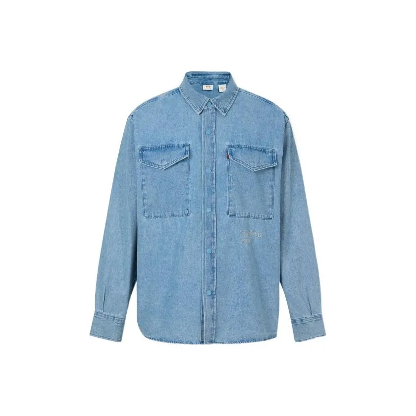 Levis Shirts Men's Blue