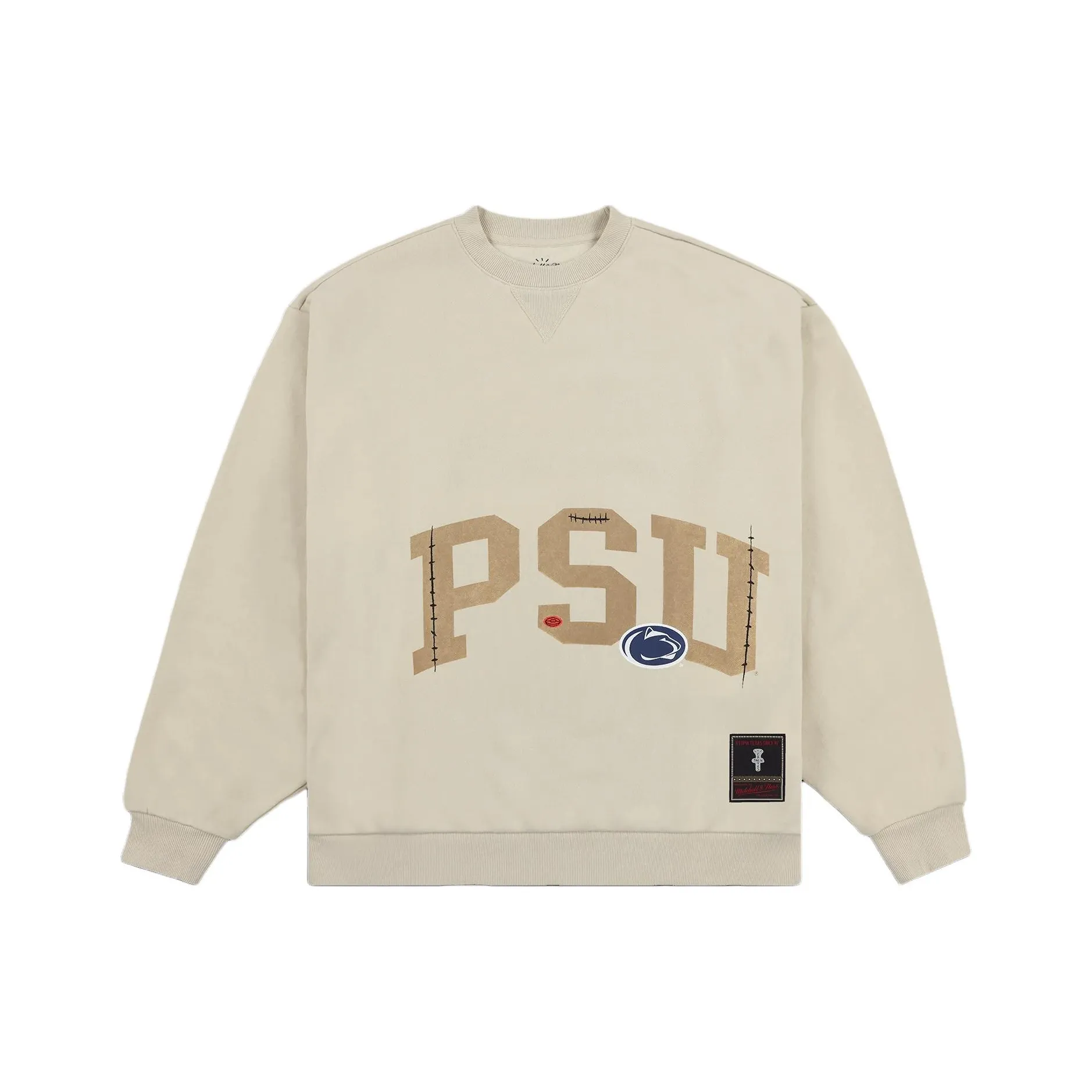 Свитшот Travis Scott X Mitchell Ness Унисекс Умбра