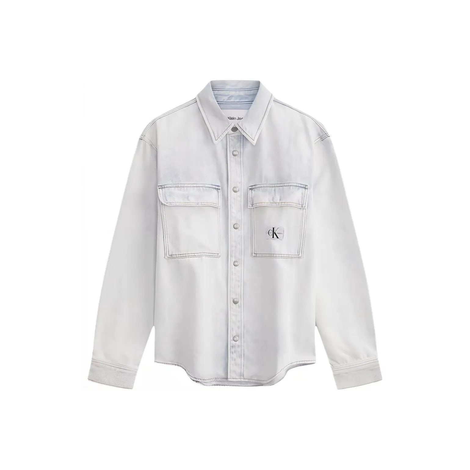 Calvin Klein Shirts Men Light Blue-1AA