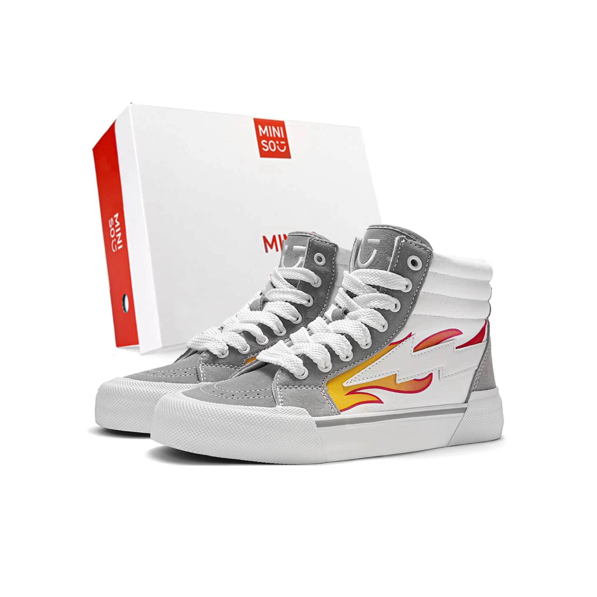 MINISO High Top Skateboard OUT Shoes