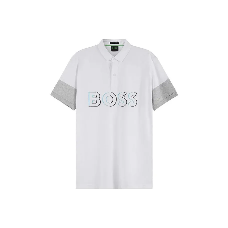 HUGO BOSS Polo Shirts Men White