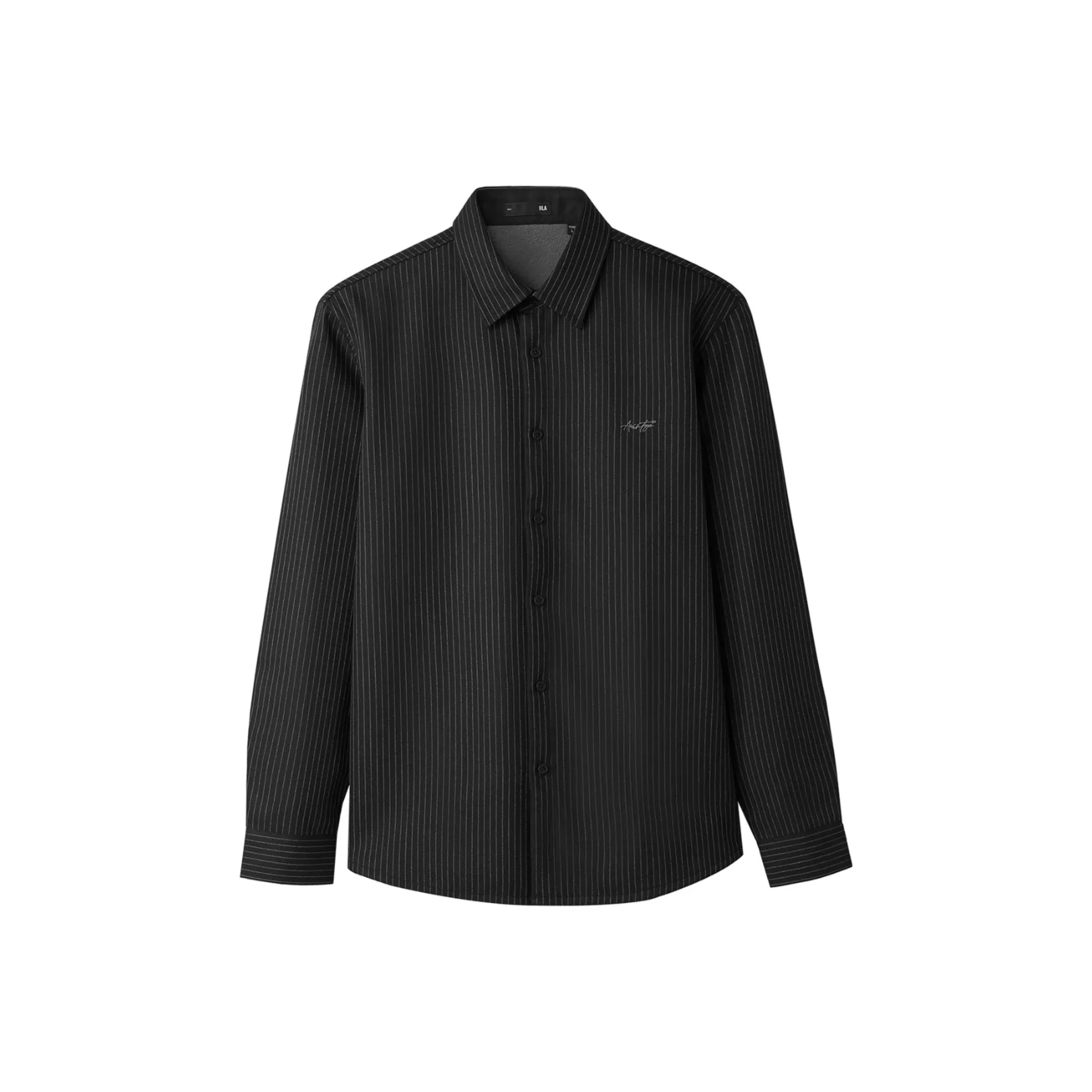HLA Черные полосы 4B Мужские рубашки