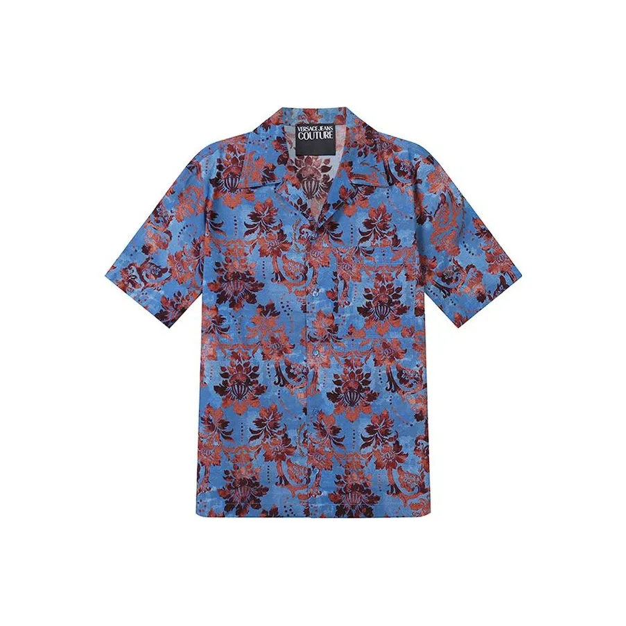VERSACE JEANS COUTURE Shirts Men's Blue