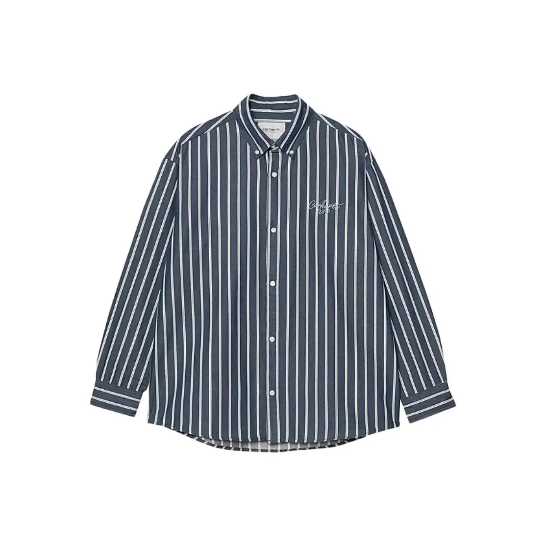 Carhartt WIP L S Signature Shirt Unisex Blue