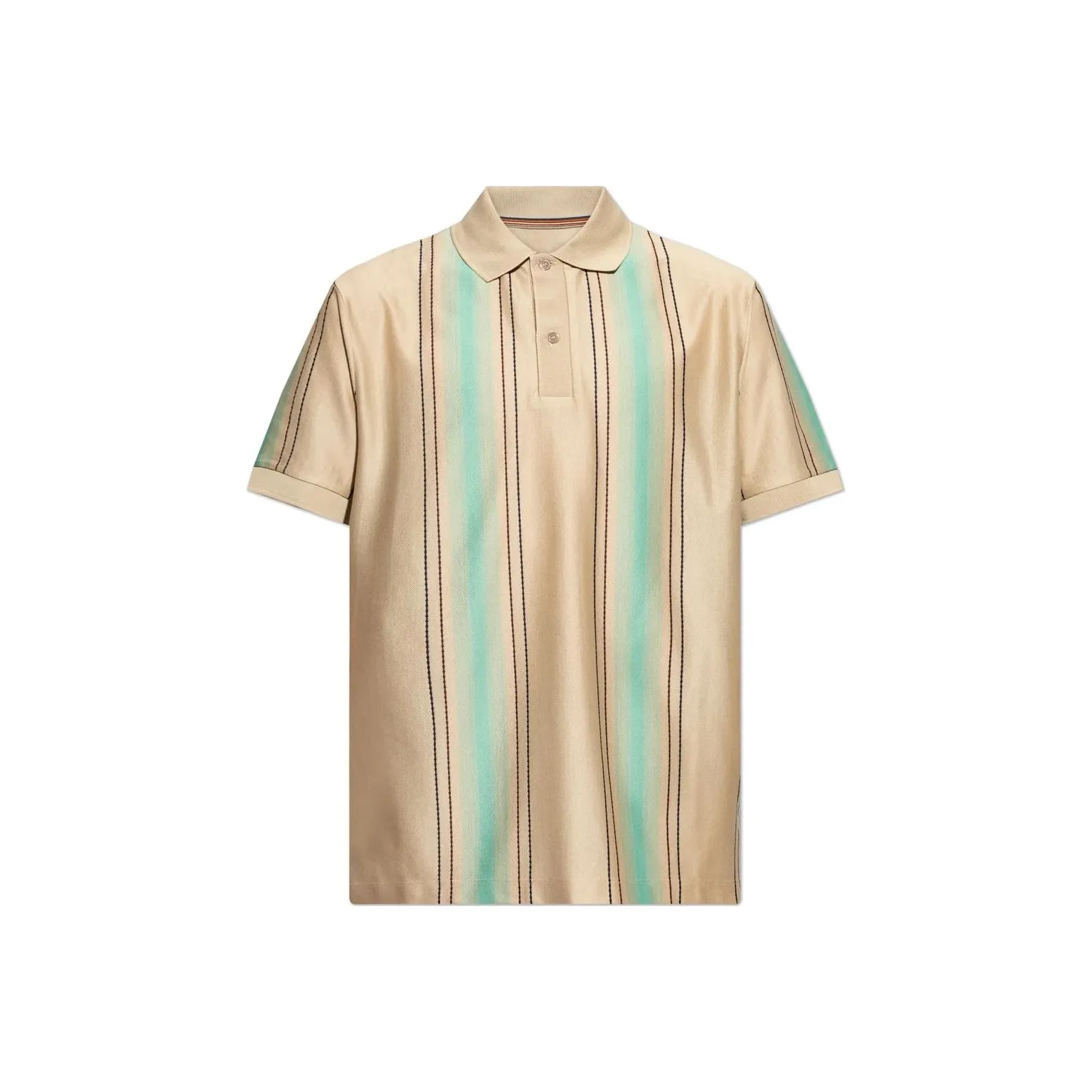 Paul Smith Short Sleeved Striped Polo Shirt