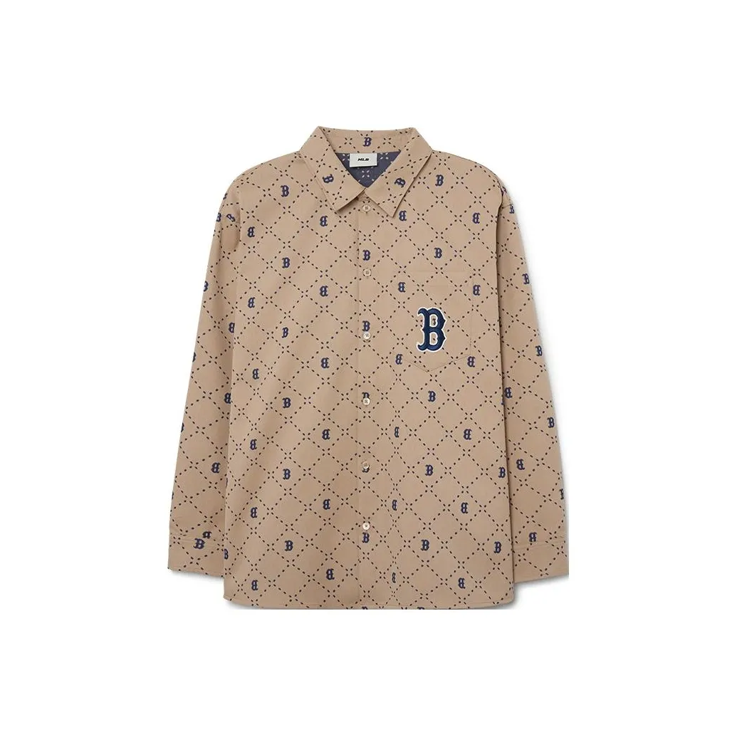 MLB Boston Red Sox Рубашка Унисекс Коричневый