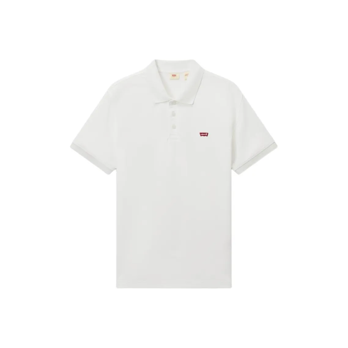 Levis Белая Мужская Поло