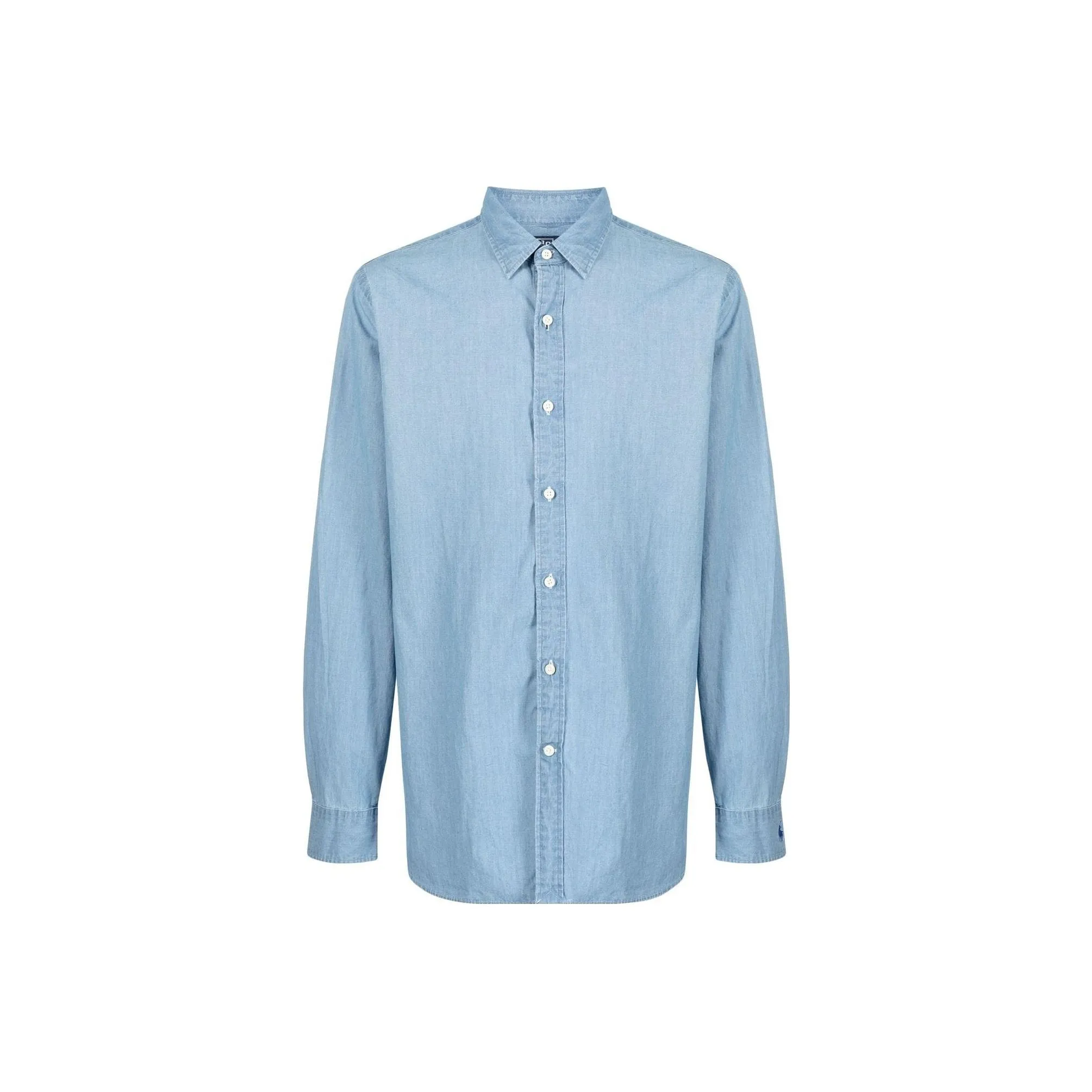 Polo Ralph Lauren Рубашка Мужская Светло-Синяя