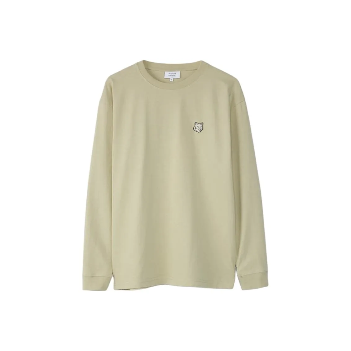 Maison Kitsune Bold Fox Head Long sleeved T shirt