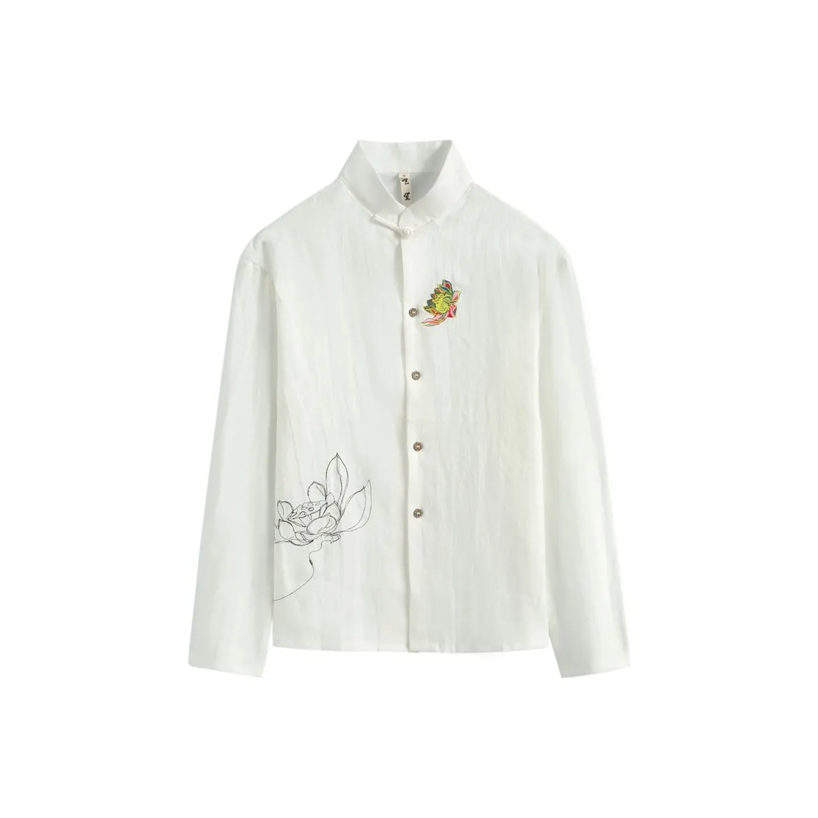 XUANSHENG Белые Мужские Рубашки