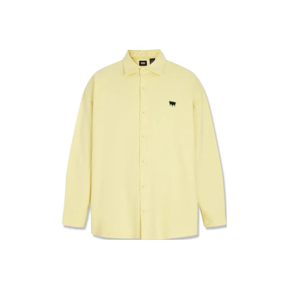 Levis Желтые Мужские Рубашки