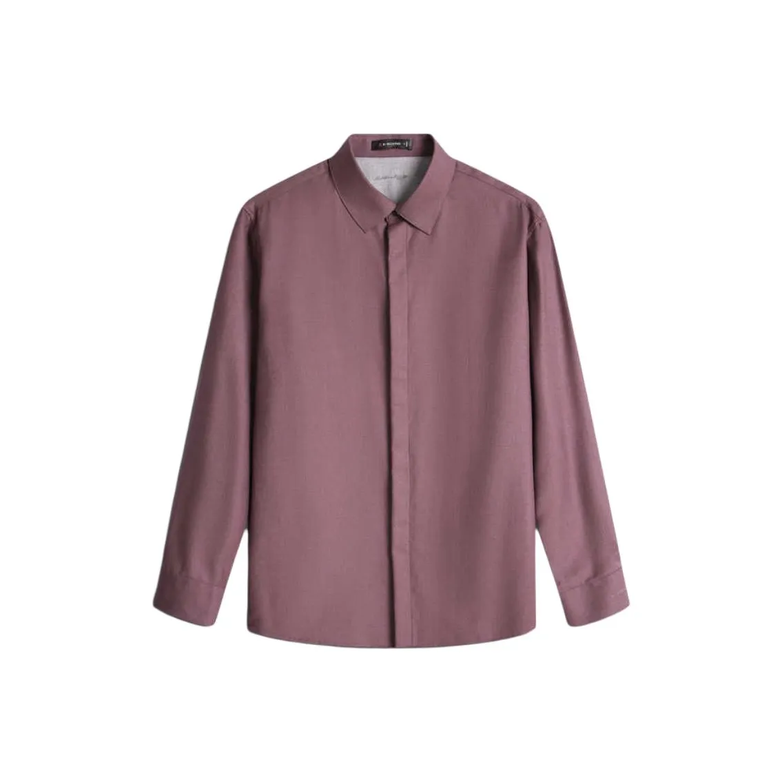 K BOXING Рубашка Мужская Темно-фиолетовая