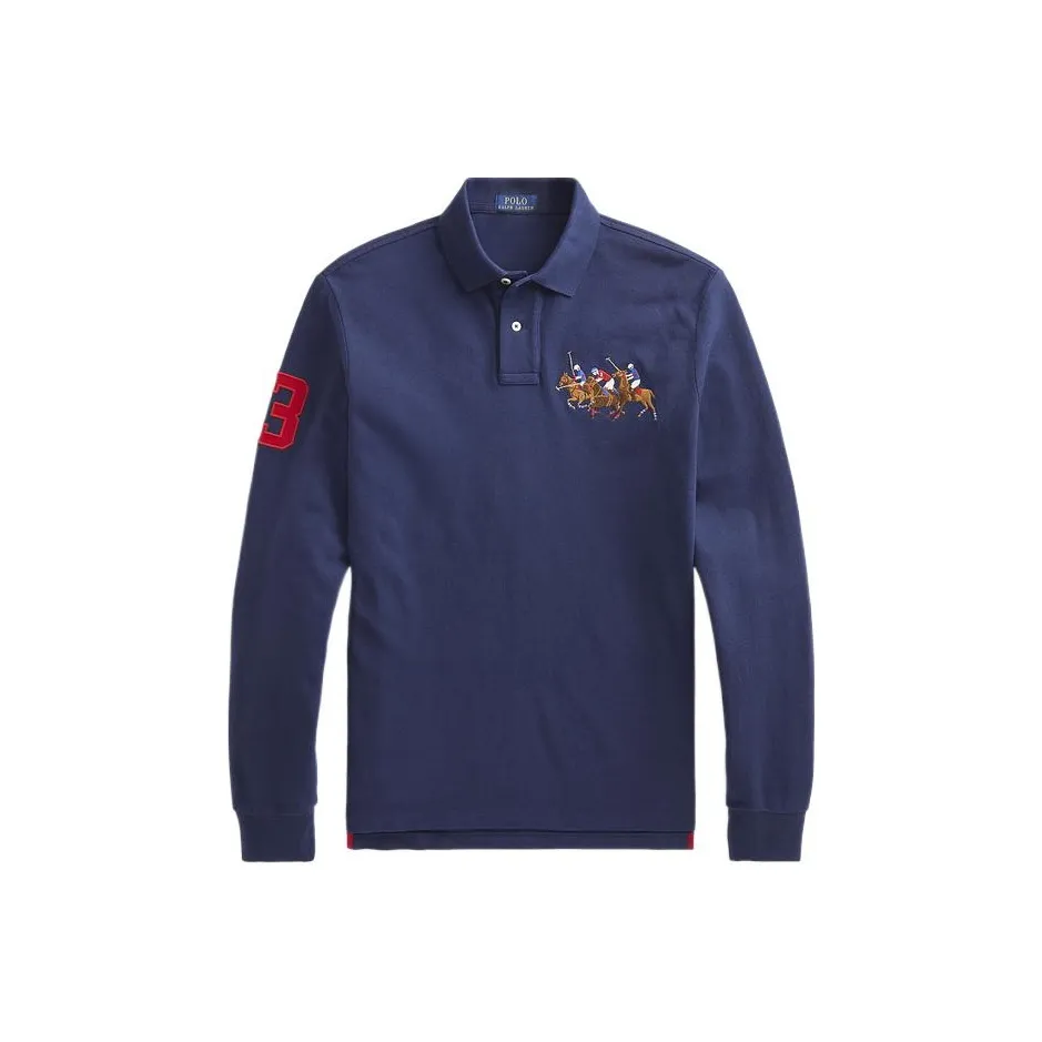 Polo Ralph Lauren FW22 Polo Мужской Морской Синий