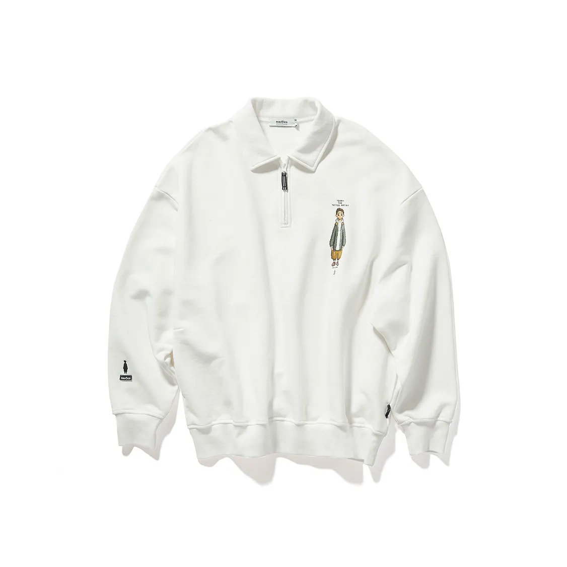 Nautica White Sail Свитшот Унисекс