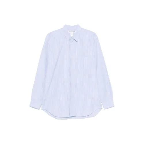 COMME DES GARCONS SHIRT Небесно-голубой Мужские Рубашки