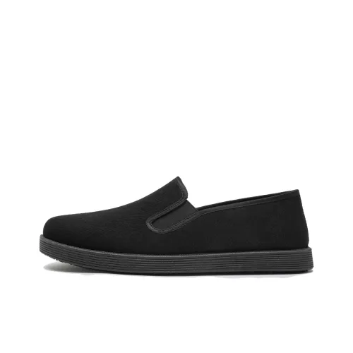 Shu family Мужские повседневные туфли Low Top Черные Мужские