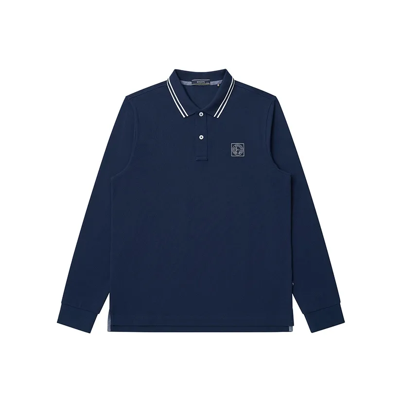 HAZZYS Длинный рукав Polo для мужчин