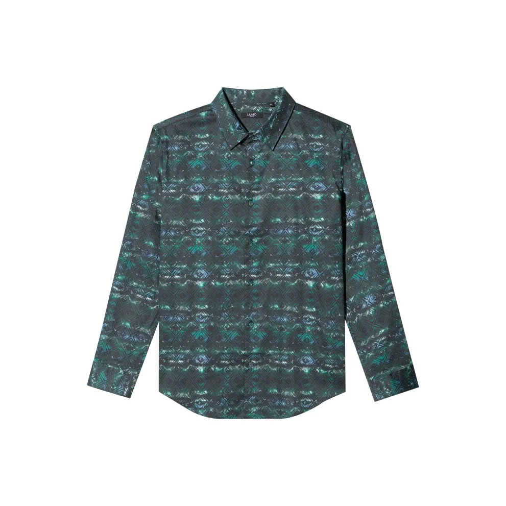 LIU·JO UOMO Зеленый Мужской Рубашки