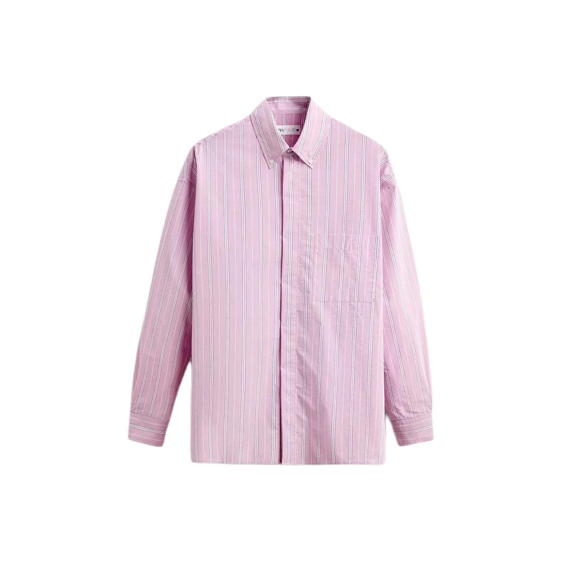 ZARA Розовые Мужские Рубашки