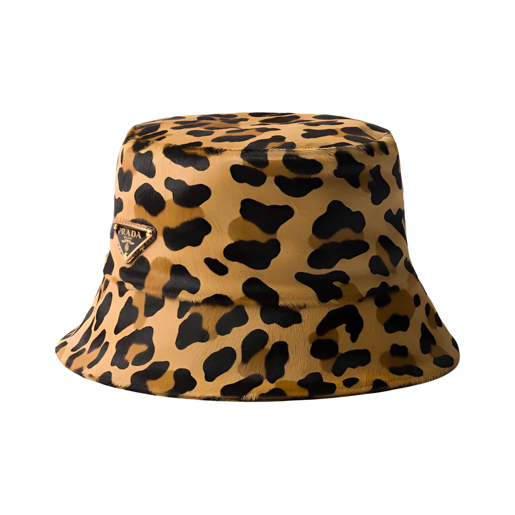 PRADA Leopard Printed Bucket Hat