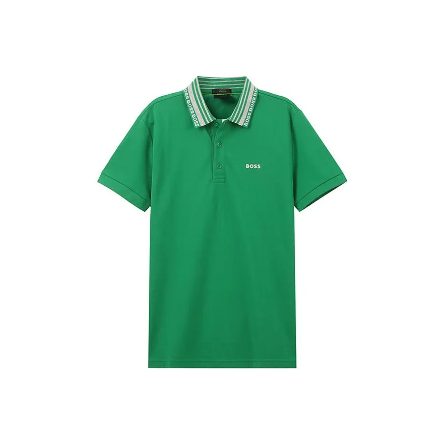 Hugo Boss Зеленая Мужская Поло