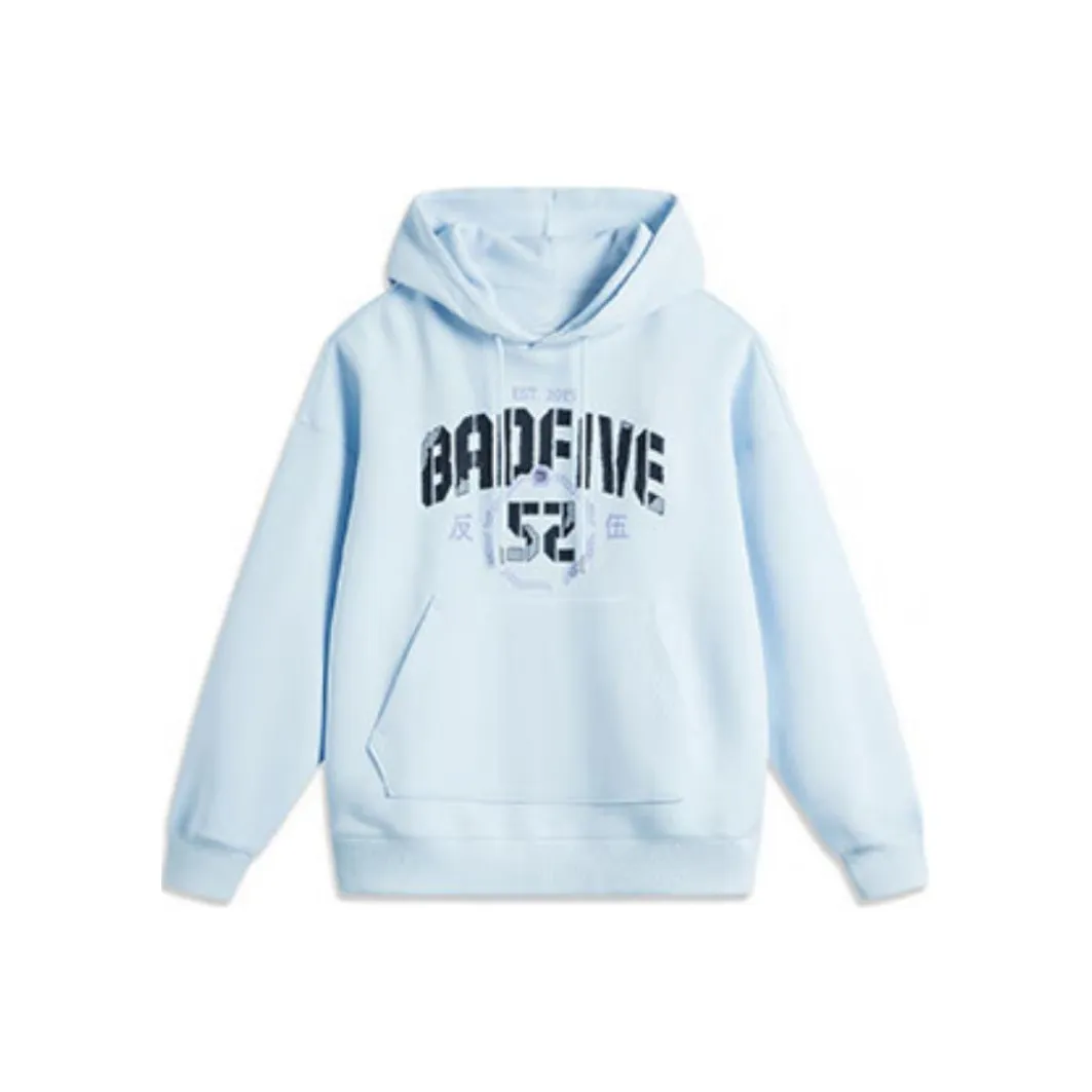 LINING Badfive Толстовка Мужская Небесно-Синий