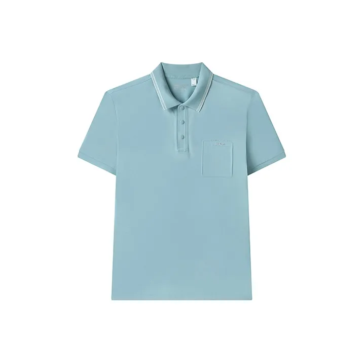 FILA Polo Shirt Men's Bamboo Prosperity Blue