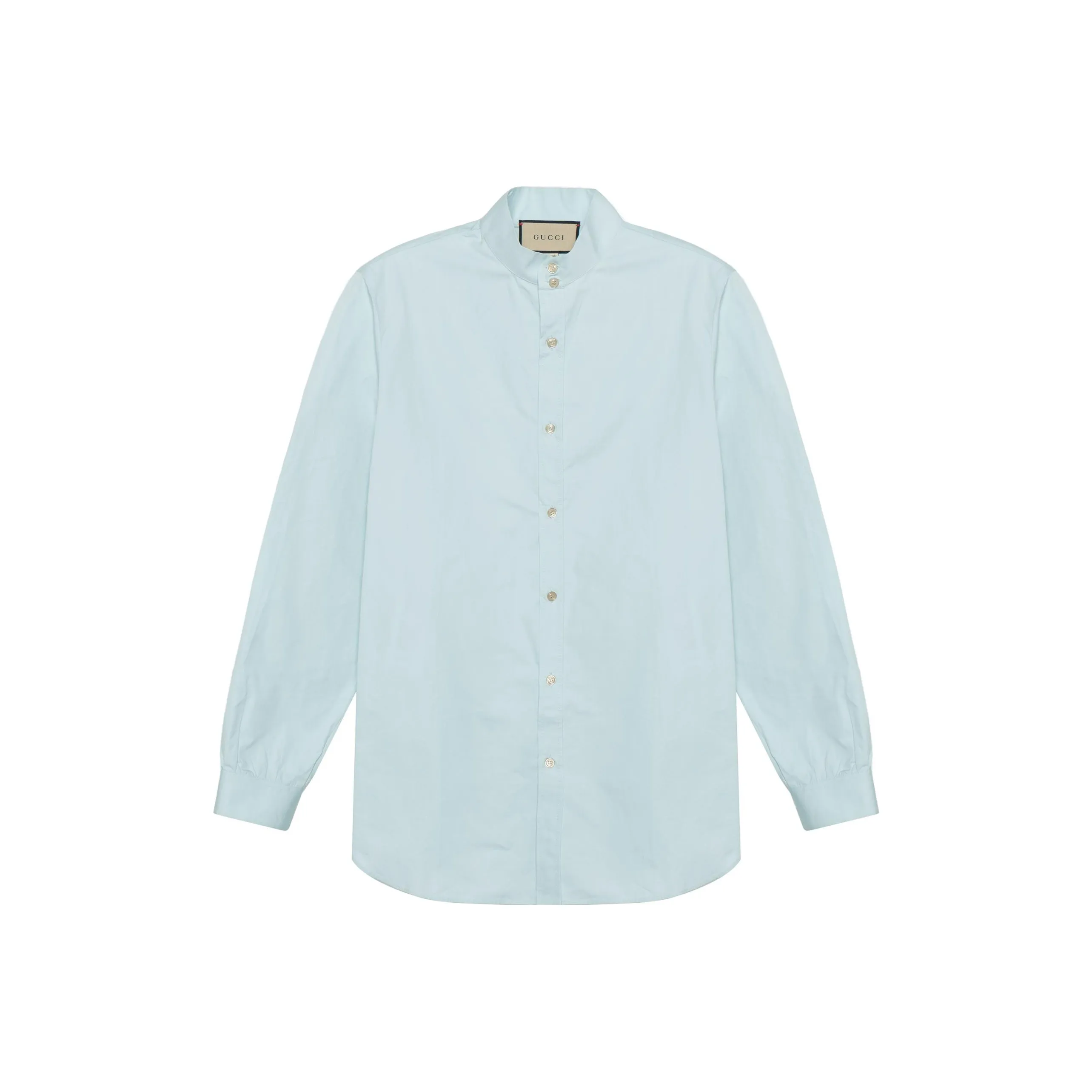 GUCCI Blue Men's Shirts GUCCI Синий Мужские Рубашки