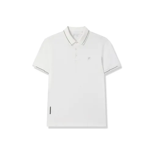 FILA белый Стандартный белый Мужское Поло