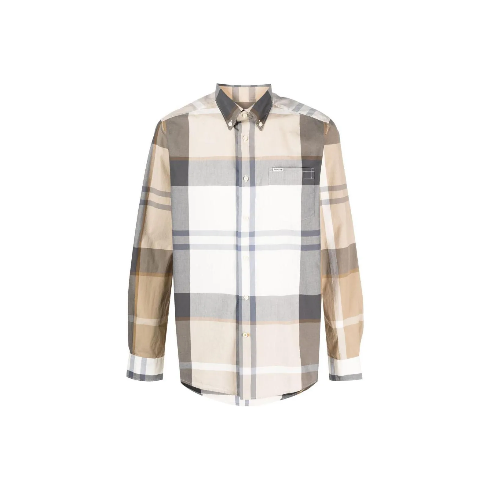 BARBOUR Long sleeve Plaid Cotton Shirt