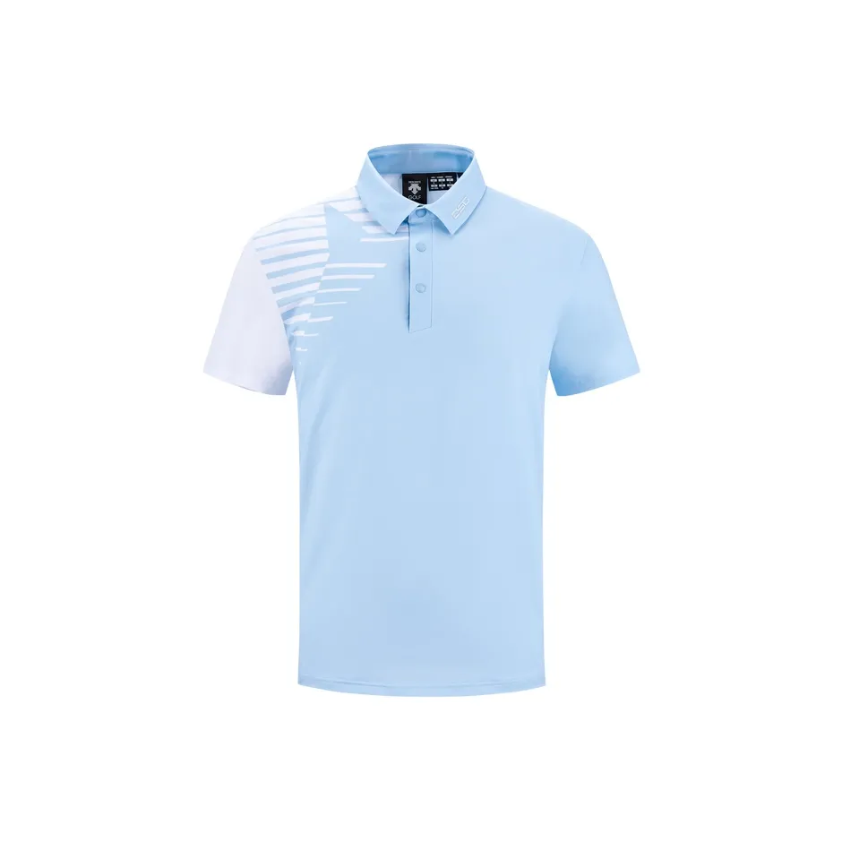 DESCENTE Golf Polo Shirts Men