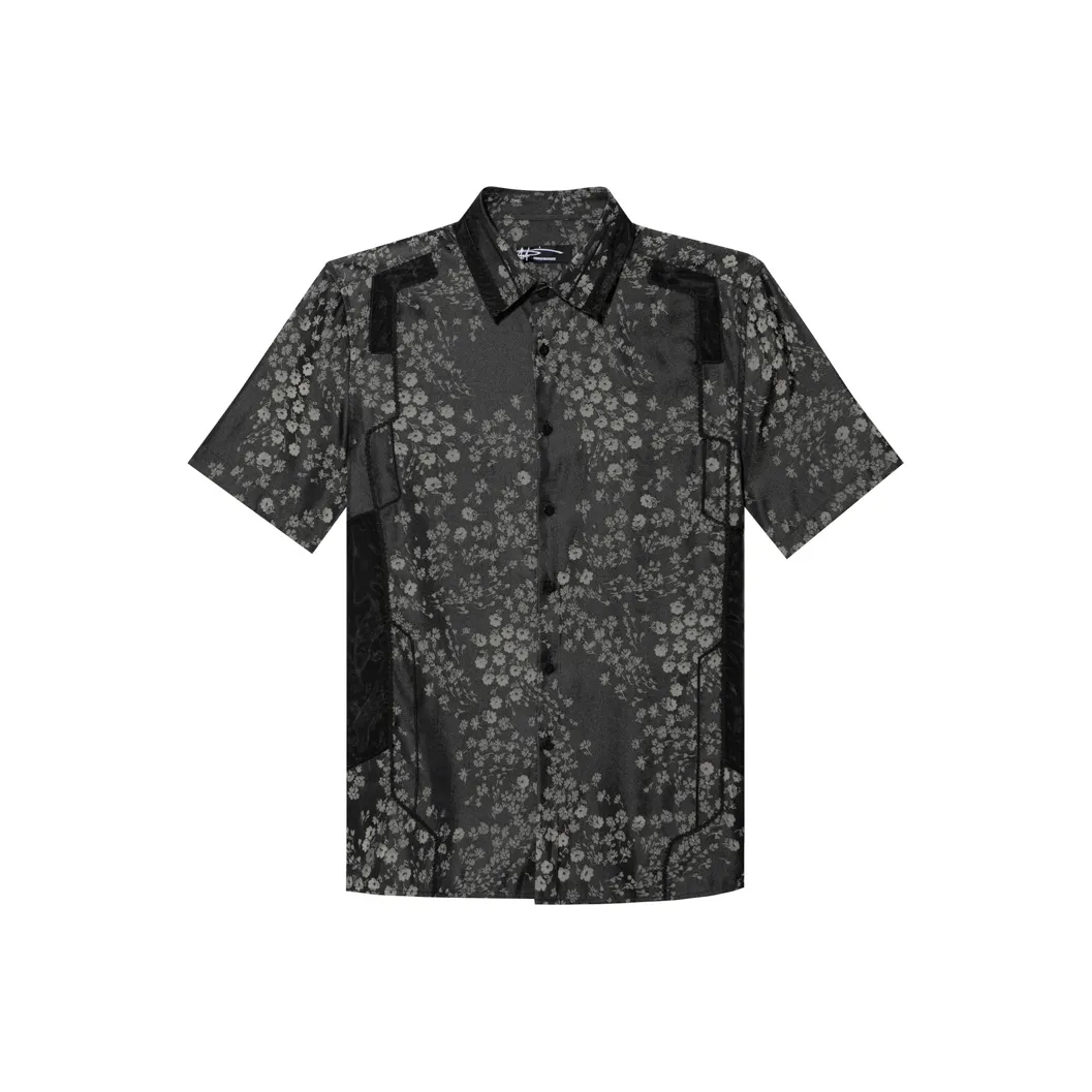 ANDREW MACKENZIE Shirt Men's Black Gray