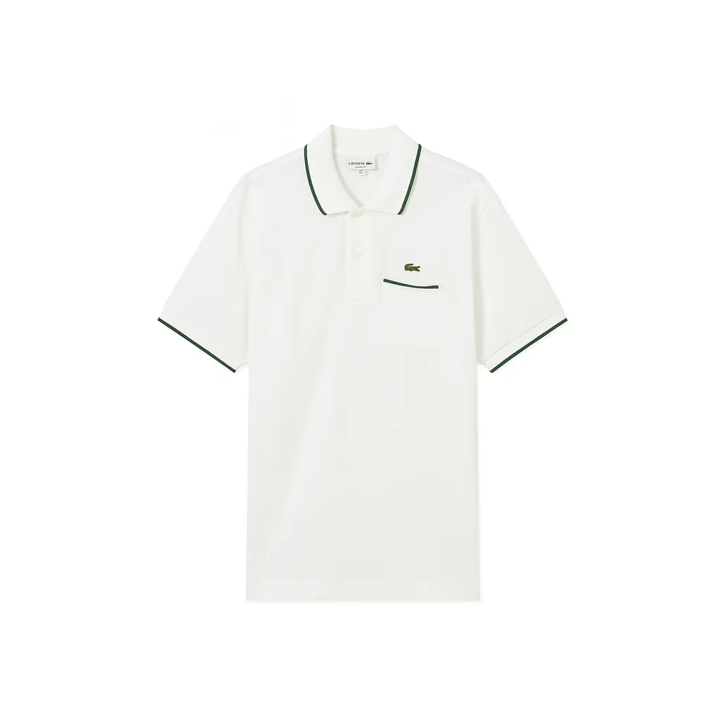 LACOSTE Pocket Accent Polo Shirt