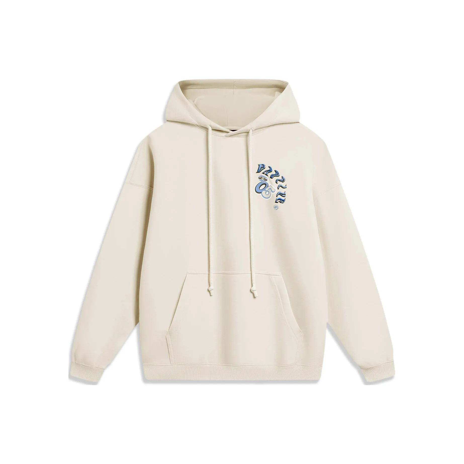 LINING Badfive Толстовка Мужская Песочный Гравийный Серый