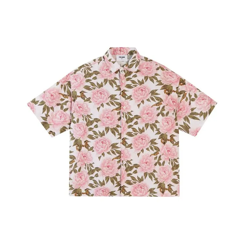 TEAM WANG Design Рубашка Унисекс Розовая